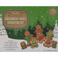 Gingerbread Family Decorating Set (370g)
