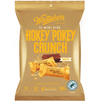 Hokey Pokey Crunch 33% Cocoa Milk Chocolate Bars (12 x 15g)