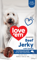 Beef Jerky With Tomato Dog Treats (200g)