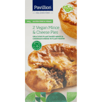 Gluten Free Vegan Mince & Cheese Pies (2pk)
