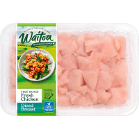 Free Range Diced Chicken Breast (450g)