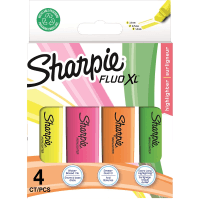 Fluo XL Highlighters (4pk)