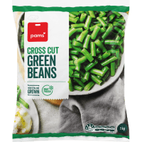 Cross Cut Green Beans (1kg)