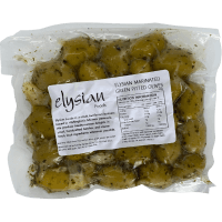 Marinated Green Pitted Olives (300g)