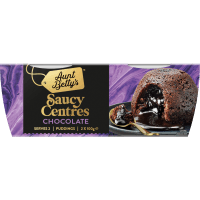 Saucy Centres Chocolate Puddings (2 x 100g)