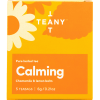 Calming Chamomile & Lemon Balm Pure Herbal Tea Bags (5pk)