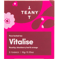 Vitalise Rosehip Blackberry Leaf & Orange Pure Herbal Tea (5pk)