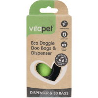 Eco Doggie Doo Bags With Dispenser (30pk)