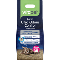 Purrfit Ultra Odour Control Clumping Cat Litter (7l)