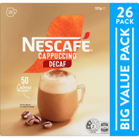 Cappuccino Decaf Coffee Sachets (26 x 12.5g)