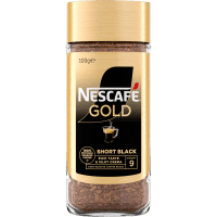 Gold Short Black Instant Coffee (100g)