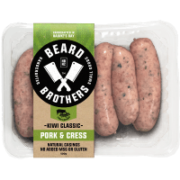 Kiwi Classic Pork & Cress Sausages (500g)