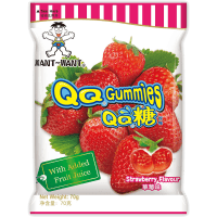 Strawberry Flavour QQ Gummies (70g)
