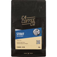 Stout Plunger-Filter Grind Coffee (200g)