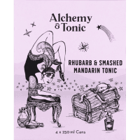 Rhubarb & Smashed Mandarin Tonic (4pk)