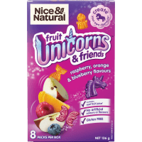 Unicorns Friends Fruit Snacks (8 x 17g)