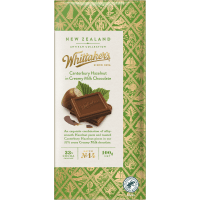 Canterbury Hazelnut In Creamy Milk Chocolate Block (100g)