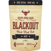 Blackout Black Meat Rub (150g)