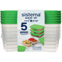 Meal Prep Containers 870ml (5pk)