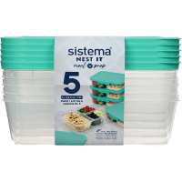 Meal Prep Containers 1.9L (5pk)