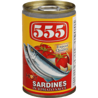 Sardines In Hot (Chili) Tomato Sauce (155g)