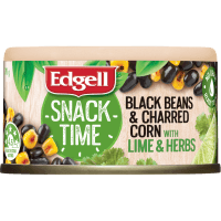 Snack Time Black Beans & Charred Corn With Lime & Herbs (70g)