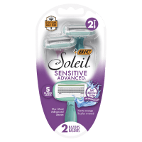 Soleil Sensitive Advanced Disposable Razor (2pk)