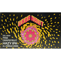 Del Mar Pink Grapefruit Hazy IPA Cans (6 x 330ml)