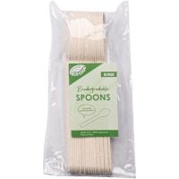 Biodegradable Sugarcane Bagasse Spoons (20pk)