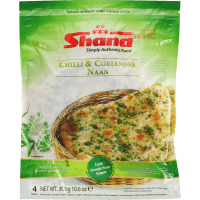 Chilli & Coriander Naan (300g)