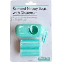 Scented Nappy Bags & Dispenser (1pk)