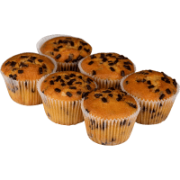 Banana Chocolate Chip Muffins (6pk)