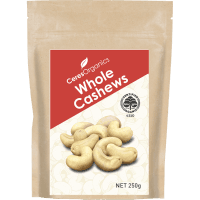 Whole Raw Cashews (250g)