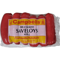Pre-cooked Saveloys (450g)