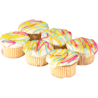 White Chocolate Mud Cupcakes (6pk)