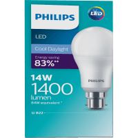 LED Cool Daylight 14W 1400 Lumen Bayonet Bulb (1pk)