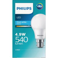 LED Bulb 500LM B22 Cool Daylight (1pk)