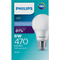 LED Bulb 540LM E27 Cool Daylight (1pk)