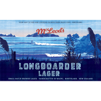 Longboarder Lager Cans (6 x 330ml)