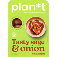 Tasty Sage & Onion Sausages (275g)