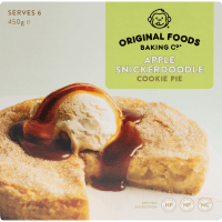 Apple Snickerdoodle Cookie Pie (450g)