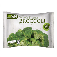 Frozen Whole Florets Broccoli (1kg)