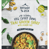 Veg Curry Bowl Thai Green Curry Rice (280g)