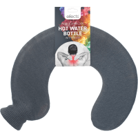Neck & Shoulder Hot Water Bottle With Cover Assorted Colors (1pk)