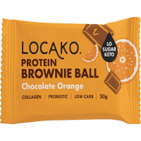 Low Sugar Keto Chocolate Orange Protein Brownie Ball (30g)