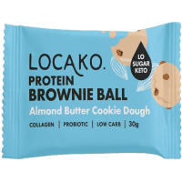 Low Sugar Keto Almond Butter Cookie Dough Protein Brownie Ball (30g)