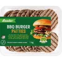 BBQ Burger Patties (20pk)