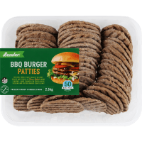 BBQ Burger Patties (50pk)