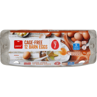 Cage-Free Size 7 Barn Eggs (12pk)