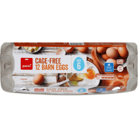 Cage-Free Size 6 Barn Eggs (12pk)